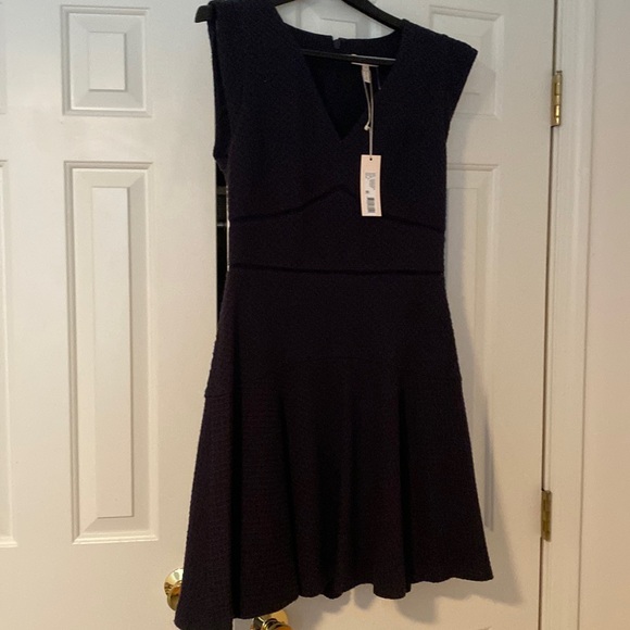 NWT Rebecca Taylor Navy Dress - Picture 1 of 9